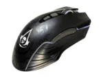 LEXIP BLACK FLAG RESYNCED TATOO WIRELESS MOUSE