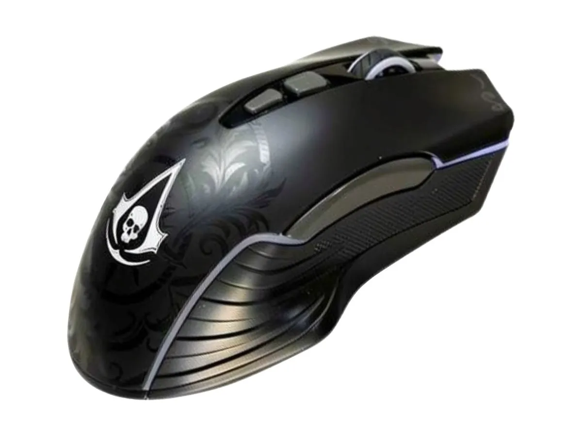 also-ubxlxms0004 LEXIP BLACK FLAG RESYNCED TATOO WIRELESS MOUSE