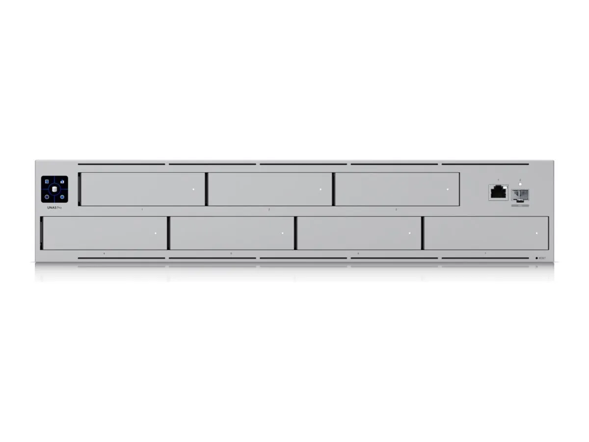 also-unas-pro UBIQUITI UNAS-PRO-EU UNIFI DRIVE MANAGED 2U NAS 7x HDD slots
