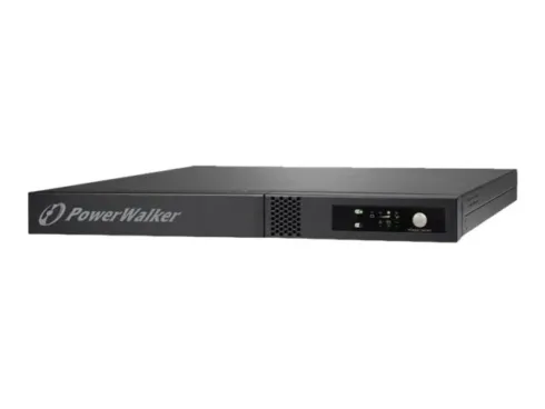POWERWALKER VFI 1000 R1U UPS On-Line 1000VA RACK 19 1U 3xIEC USB/RS-232 LCD