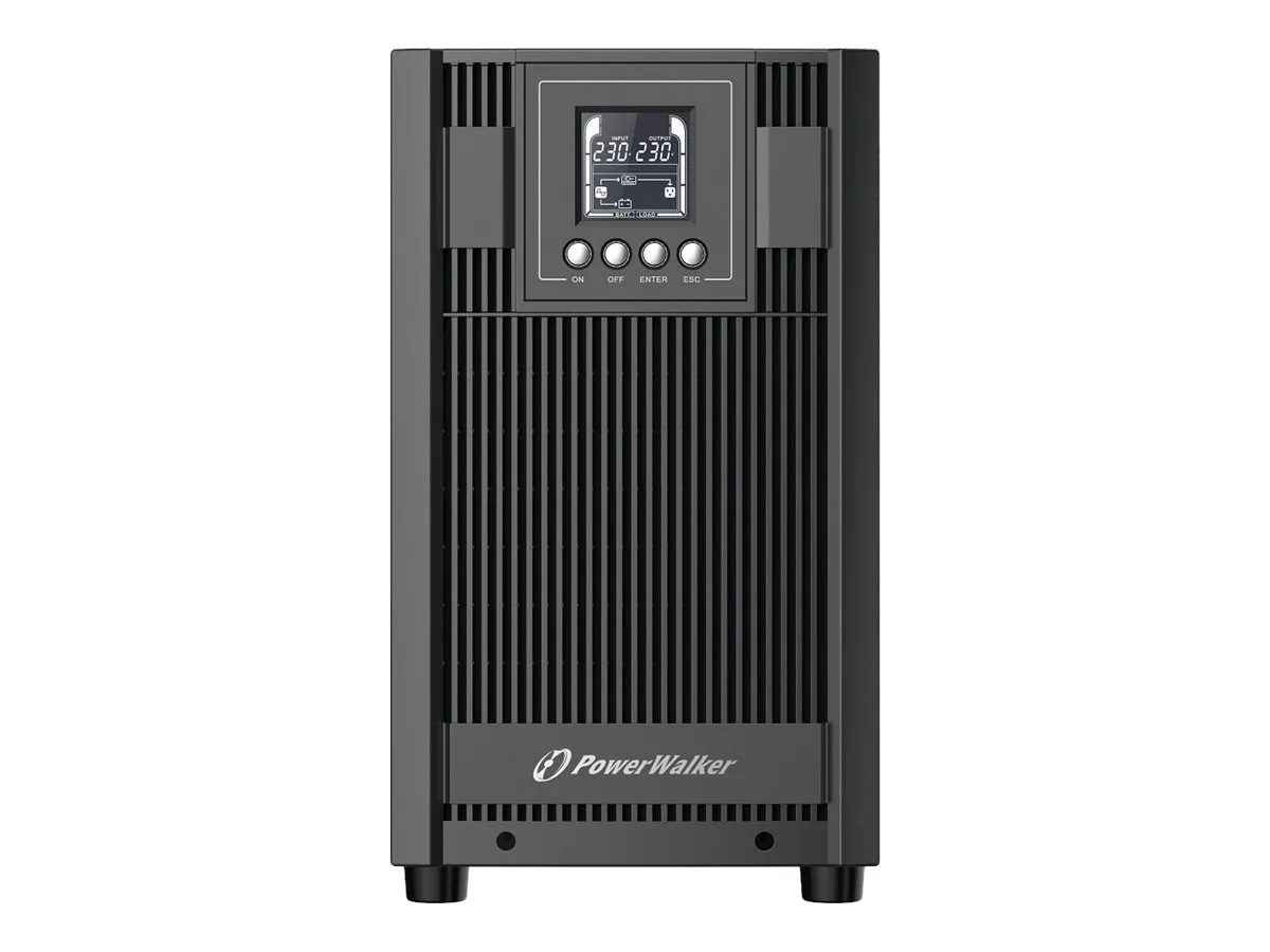 also-vfi-3000-at-fr POWERWALKER UPS On-Line 3000VA AT 4x FR terminal Out USB/RS-232 LCD Tower EPO