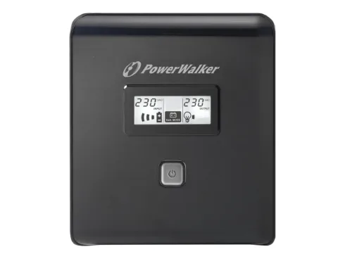POWERWALKER VI 1000 LCD UPS Line-Interactive 1000VA 2x SCHUKO 2x IEC RJ11/RJ45 USB LCD