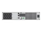 POWERWALKER VI 1000 RT LCD HID UPS Line-Interactive 1000VA 19 2U 8x IEC RJ11/RJ45 USB LCD