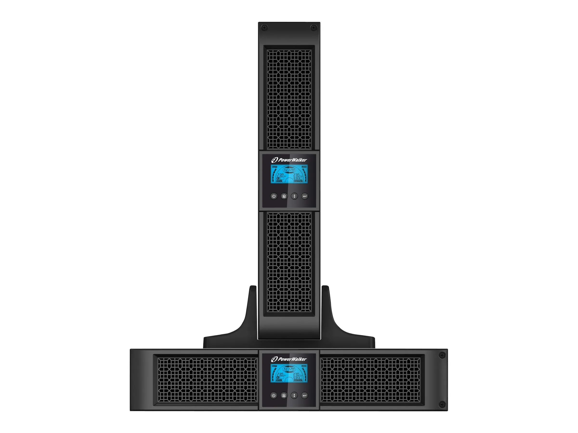 also-vi-1000-rt-lcd-hid POWERWALKER VI 1000 RT LCD HID UPS Line-Interactive 1000VA 19 2U 8x IEC RJ11/RJ45 USB LCD