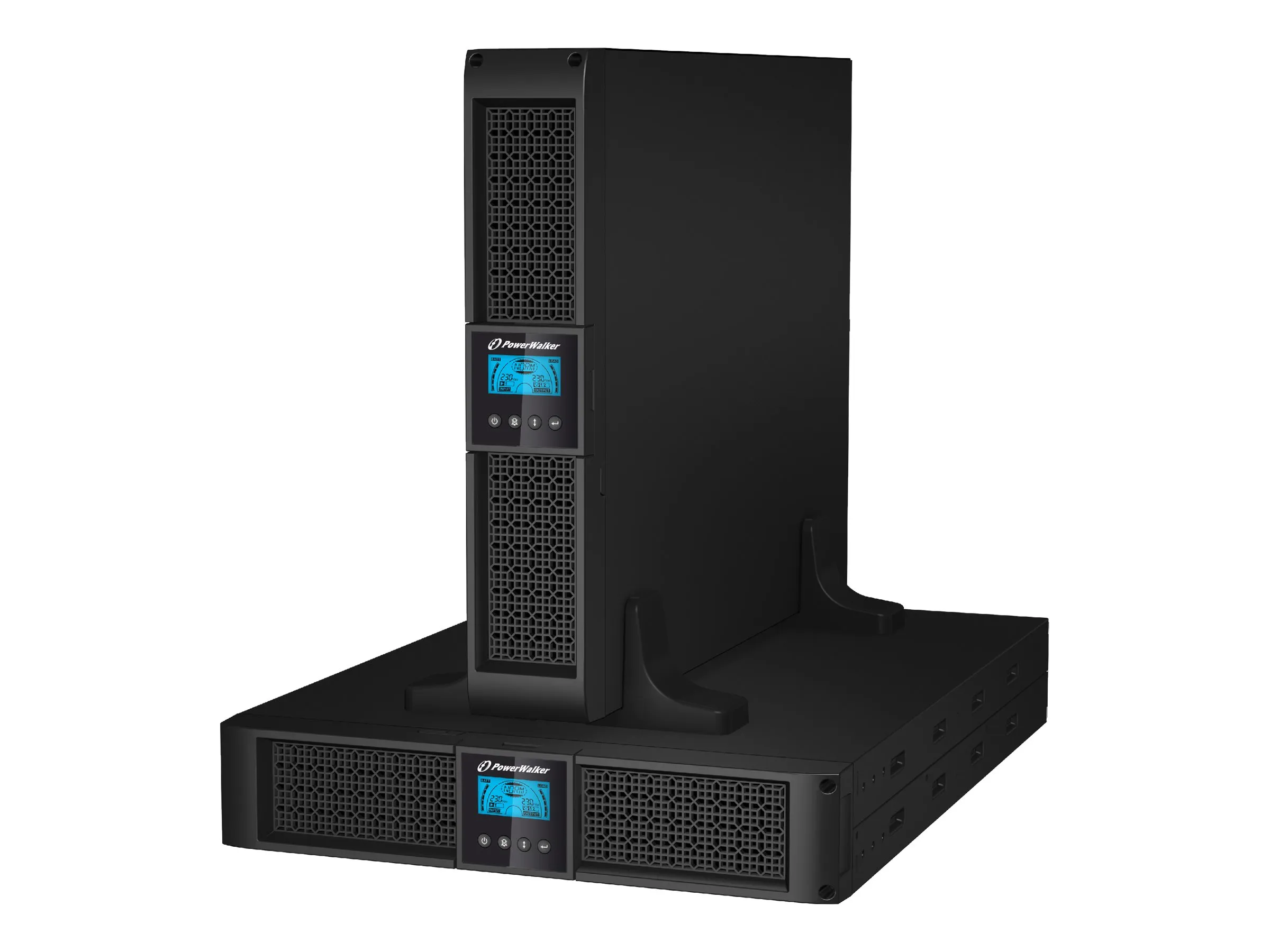 also-vi-1500-rt-lcd-hid POWERWALKER VI 1500 RT LCD HID UPS Line-Interactive 1500VA 19 2U 8x IEC RJ11/RJ45 USB LCD