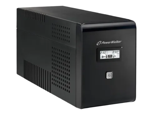 POWERWALKER VI 2000 LCD UPS Line-Interactive 2000VA 2x SCHUKO 2x IEC RJ11/RJ45 USB LCD