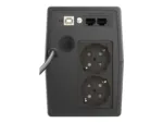 POWERWALKER UPS Line-Interactive 600VA SCL 2x PL 230V RJ11/45 In/Out USB