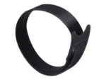 GEMBIRD VT-210X12 velcro cable ties 210mm bag of 100 pcs black