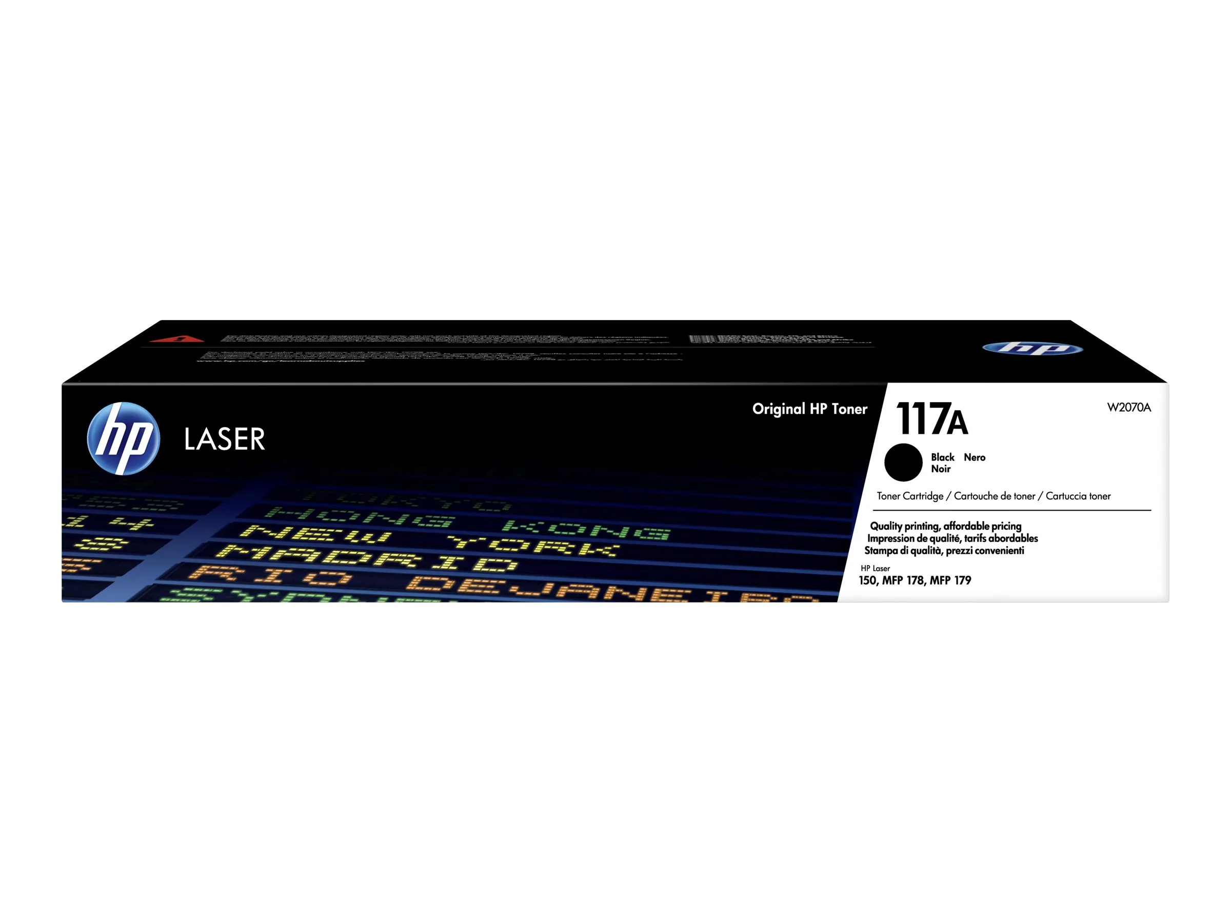 also-w2070a HP 117A Black Original Laser Toner Cartridge