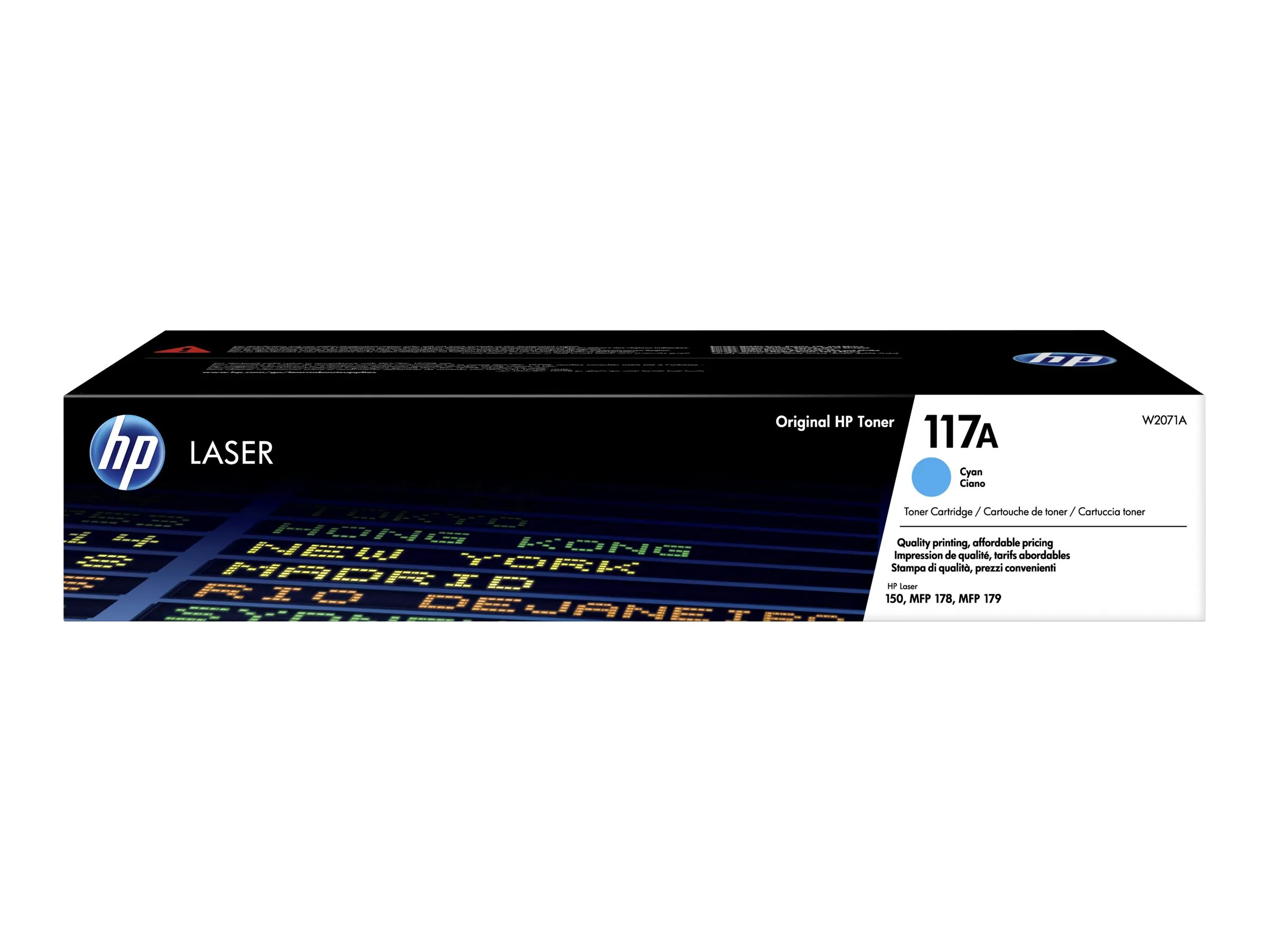 also-w2071a HP 117A Cyan Original Laser Toner Cartridge