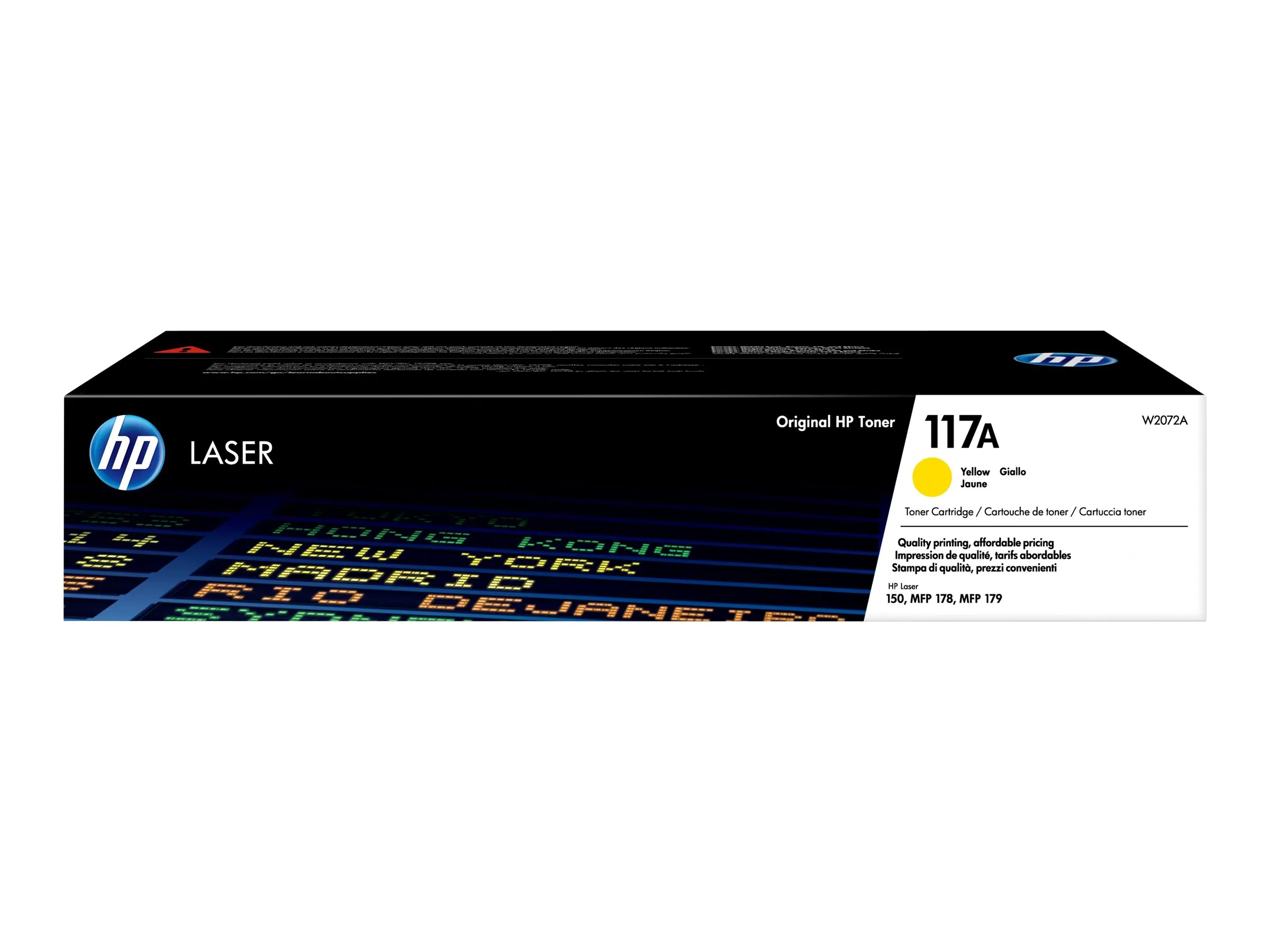 also-w2072a HP 117A Yellow Original Laser Toner Cartridge