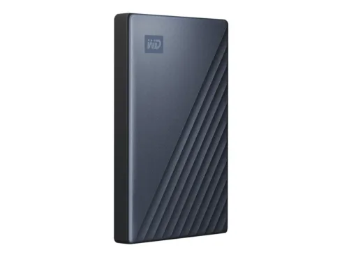 WD My Passport Ultra 2TB Blue USB-C/USB3.0 HDD 2.5inch Metal finish RTL portable extern