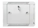 LANBERG WF01-6406-10S wall-mounted rack 19inch demounted flat pack 6U/600x450mm gray