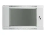 LANBERG WF01-6406-10S wall-mounted rack 19inch demounted flat pack 6U/600x450mm gray