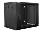 LANBERG WF01-6409-10B wall-mounted rack 19inch demounted flat pack 9U/650x450mm black