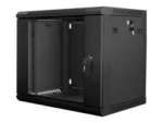 LANBERG WF01-6409-10B wall-mounted rack 19inch demounted flat pack 9U/650x450mm black