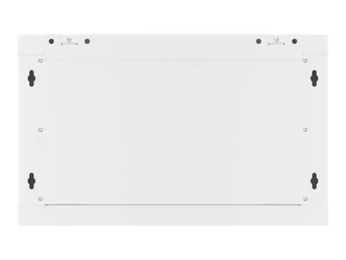 LANBERG Wall mount cabinet 19inch 12U 600×450 steel doors grey flat pack
