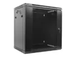 LANBERG WF01-6412-10B wall-mounted rack 19inch demounted flat pack 12U/600x450mm black
