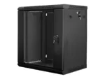 LANBERG WF01-6412-10B wall-mounted rack 19inch demounted flat pack 12U/600x450mm black