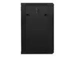 LANBERG WF01-6415-10B wall-mounted rack 19inch demounted flat pack 15U/600x450mm black