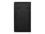 LANBERG WF01-6418-10B wall-mounted rack 19inch demounted flat pack 18U/600x450mm black