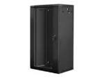 LANBERG WF01-6422-10B wall-mounted rack 19inch demounted flat pack 22U/600x450mm black