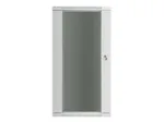 LANBERG WF01-6427-10S wall-mounted rack 19inch demounted flat pack 27U/600x450mm gray