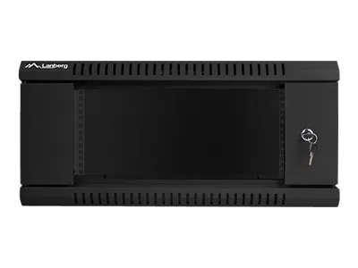 also-wf01-6604-10b LANBERG WF01-6604-10B wall-mounted rack 19inch demounted flat pack 4U/600x600mm black