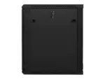 LANBERG WF01-6615-10B wall-mounted rack 19inch demounted flat pack 15U/600x600mm black