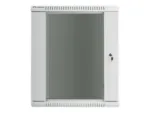 LANBERG WF01-6615-10S wall-mounted rack 19inch demounted flat pack 15U/600x600mm gray