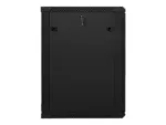 LANBERG WF01-6618-10B wall-mounted rack 19inch demounted flat pack 18U/600x600mm black