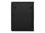 LANBERG WF01-6618-10B wall-mounted rack 19inch demounted flat pack 18U/600x600mm black