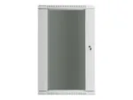 LANBERG WF01-6622-10S wall-mounted rack 19inch demounted flat pack 22U/600x600mm gray