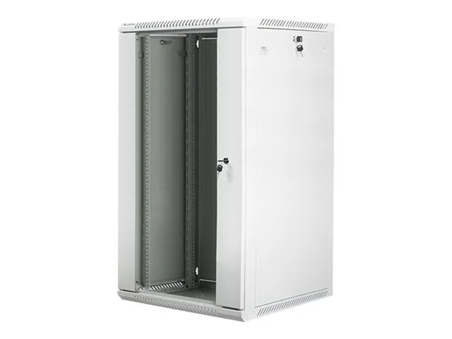also-wf01-6622-10s LANBERG WF01-6622-10S wall-mounted rack 19inch demounted flat pack 22U/600x600mm gray