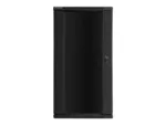LANBERG WF01-6627-10B wall-mounted rack 19inch demounted flat pack 27U/600x600mm black