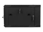LANBERG WF02-6606-10B wall-mounted double section rack 19inch flat pack 6U/600x600mm black
