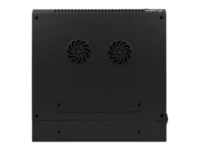 LANBERG WF02-6606-10B wall-mounted double section rack 19inch flat pack 6U/600x600mm black