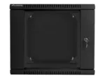 LANBERG WF02-6609-10B wall-mounted double section rack 19inch flat pack 9U/600x600mm black