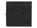 LANBERG WF02-6612-10B wall-mounted double section rack 19inch flat pack 12U/600x600mm black