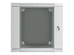 LANBERG WF02-6612-10S wall-mounted double section rack 19inch flat pack 12U/600x600mm grey