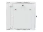 LANBERG WF02-6612-10S wall-mounted double section rack 19inch flat pack 12U/600x600mm grey