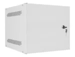 LANBERG Rack cabinet 10inch wall mount 4U 280×310 grey with metal door flat pack