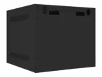 LANBERG Rack cabinet 10inch wall mount 6U 280×310 black with metal door flat pack