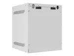 LANBERG Rack cabinet 10inch wall mount 6U 280×310 grey with metal door flat pack