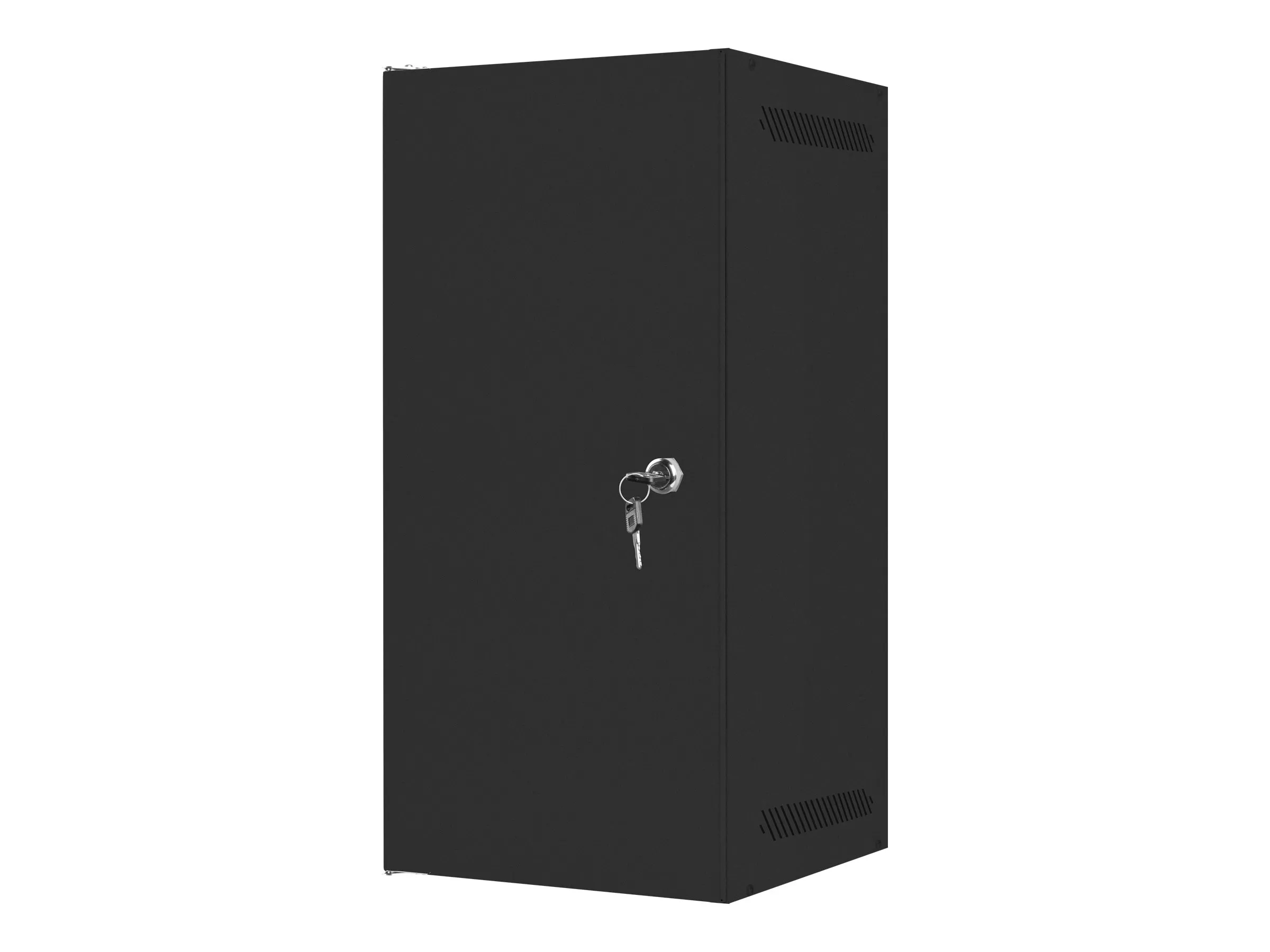 also-wf10-2312-00b LANBERG Rack cabinet 10inch wall mount 12U 280×310 black with metal door flat pack