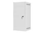 LANBERG Rack cabinet 10inch wall mount 12U 280×310 grey with metal door flat pack
