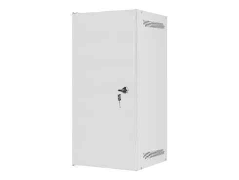 LANBERG Rack cabinet 10inch wall mount 12U 280×310 grey with metal door flat pack