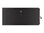 LANBERG 19inch wall-mounted rack 4U/570×600 demounted fast assembling flat pack black