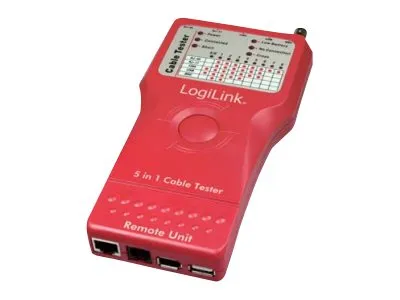 also-wz0014 LOGILINK WZ0014 – Cable Tester 5-in-1 remote unit