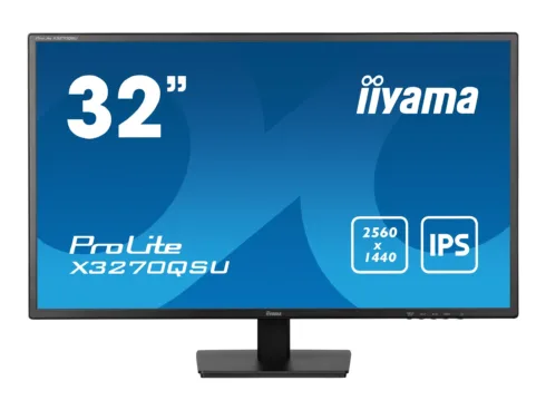 IIYAMA X3270QSU-B1 32inch IPS 2560×1440 250cd/m2 3ms 2xHDMI DP USB (P)